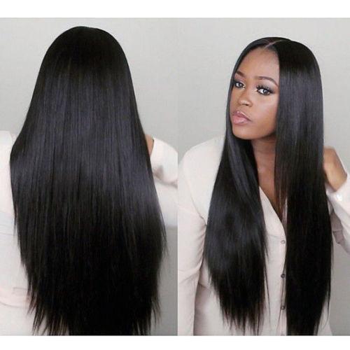 250% density Lace Front Human Hair 360 Lace frontal Wig 8A silky straight Full Human Hair Wigs For Black Women