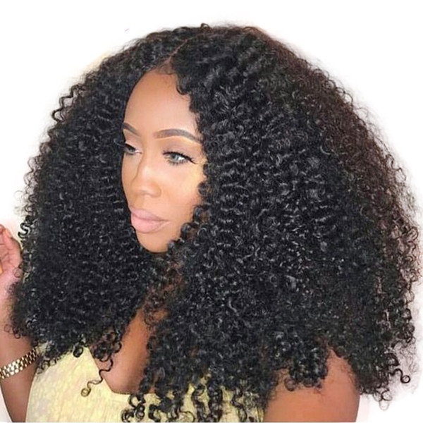 250% Density 360 Lace Frontal Wig Pre Plucked With Baby Hair mongolian Remy Curly Lace Front Human Hair Wigs For black Women