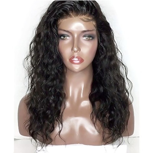 Top Soft 180% Density Black Kinky Curly Wigs with Baby Hair Heat Resistant Fiber Hair Synthetic Lace Front Wigs for Women Natural Hairline