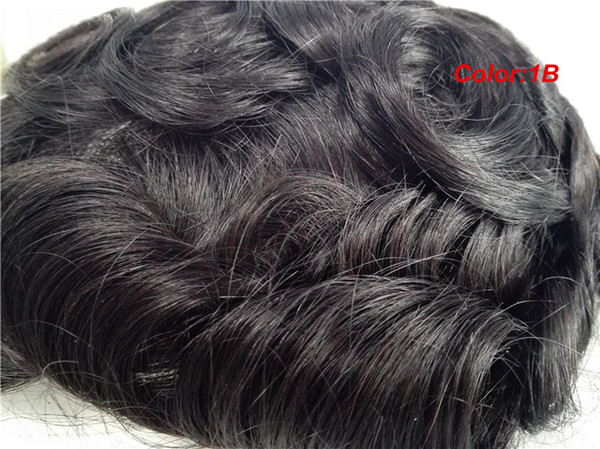 woholesale popular pu 25mm wave toupee ,wig with factory price