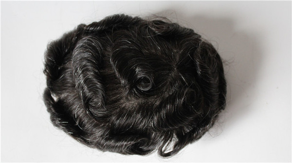 Customed order men toupee size 8x10inch , hair replacement system, Hair Prosthesis , in stock 