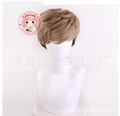 Slaughter tracking Wu Shangyu Cosplay wig layered gradual change men's daily fashion factory direct sales