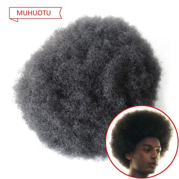 Full Lace Afro curly Hair Toupee afro Curly Wave Men Toupee Replacement Systems 8x10 Black afro Curl Human Hair Toupee for Black Men