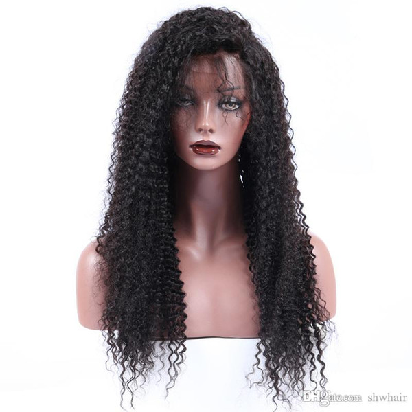 Lace Front Wig With Baby Hairs Kinky Curly Synthetic Hair Glueless Culry Front Lace Wigs Heat Resistant Fiber For Black Women