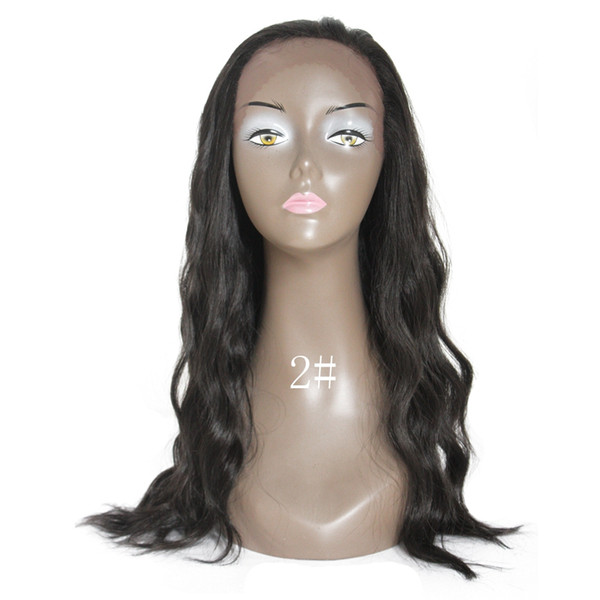 Natural Wave Hair Wigs Black 1 # 2# 99J High Quality Heat Resistant Synthetic Straight Lace Wigs