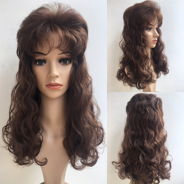 Women Fashion Charming Long Curly Wig Hair Weave Wigs Style Full Wigs For Black Women Y demand