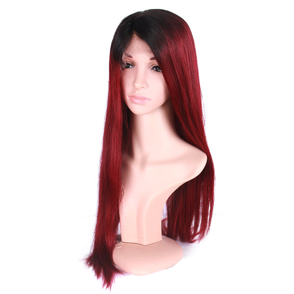 250 % Density Glueless Fashion Long Natural Wave Synthetic Lace Front Wig