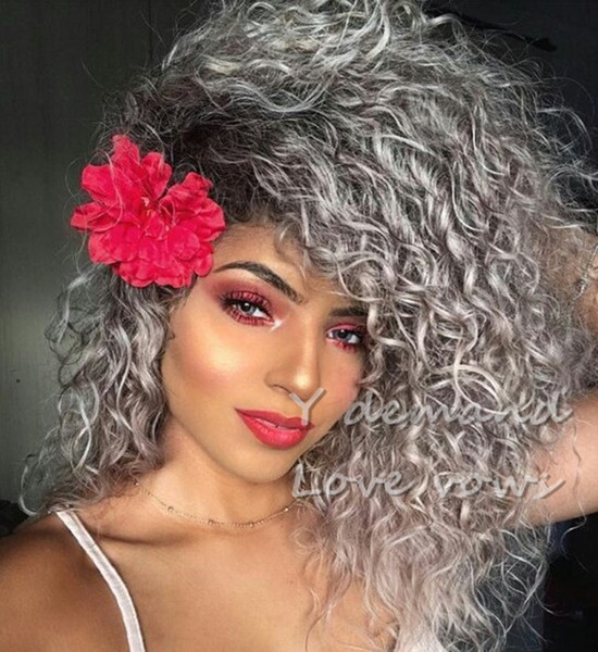 Fashion Cheap Black Short Curly Synthetic Wigs For Black Women Fashion Kanekalone Female Full Wigs Y demand