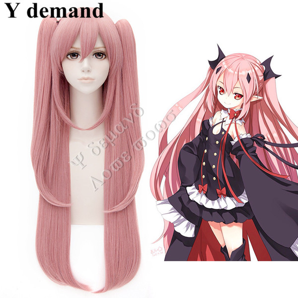 Long Clip Ponytail Cosplay Wig 100cm Long Straight Pink Full Wigs Costume Synthetic Wig Halloween Anime Wigs