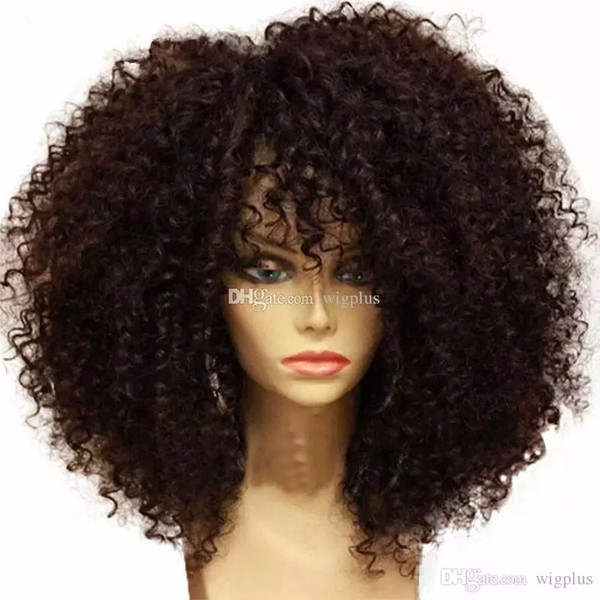 Best quality Short Curly wigs Synthetic Ladys' Hair Wig Short curly Africa American synthetic lace front Wig for black woman