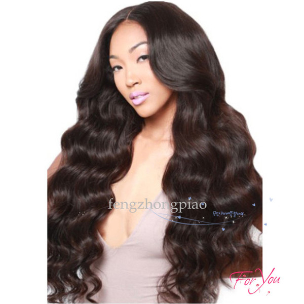 Best Quality Simulation Human Hair Wigs long loose Wave Full wigs for black women in stock