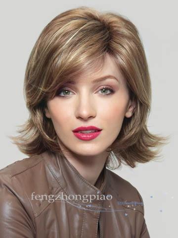 FZP Fashion Short Haircuts Brown Bob Kanekalon 10inch Top Quality African American Women Wig New Hair For Women In Stock