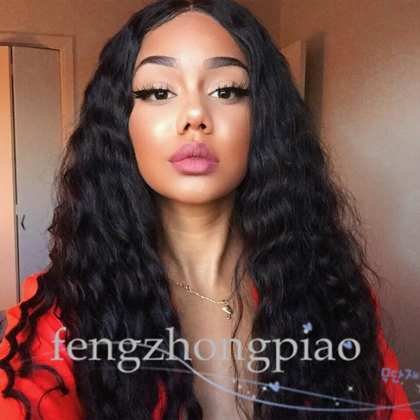 Long Fluffy Black Curly Wig Fashion Natural Hair Heat Resistant Synthetic Hairstyles hair wigs For Black Women Party Hair