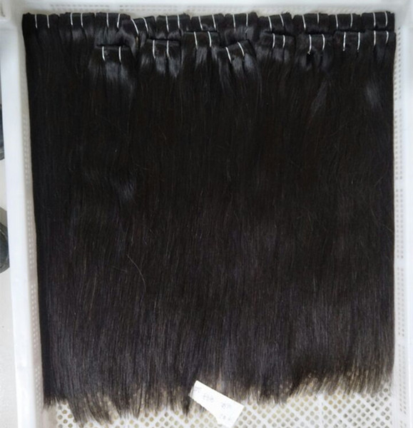 Human Hair Clip In Hair Extensions Unprocessed Beauty Straight Weaves 8pcs/17clips one set 120g , free DHL