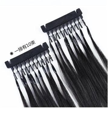 ELIBESS Hair-6D Stick Pre-bonde Human Hair Extension 1g/s 100strands /lot 6D Human Hair Extensions