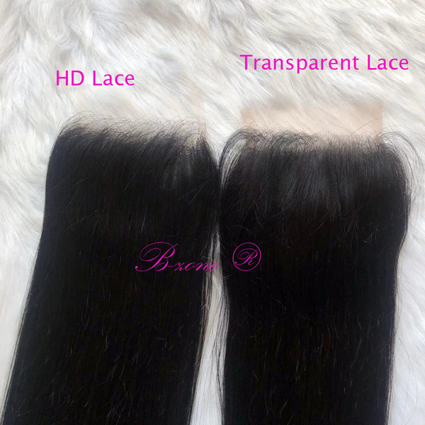 Brazilian Ear To Ear HD Lace Closure 5*5 Straight Human Hair Wholesale Price