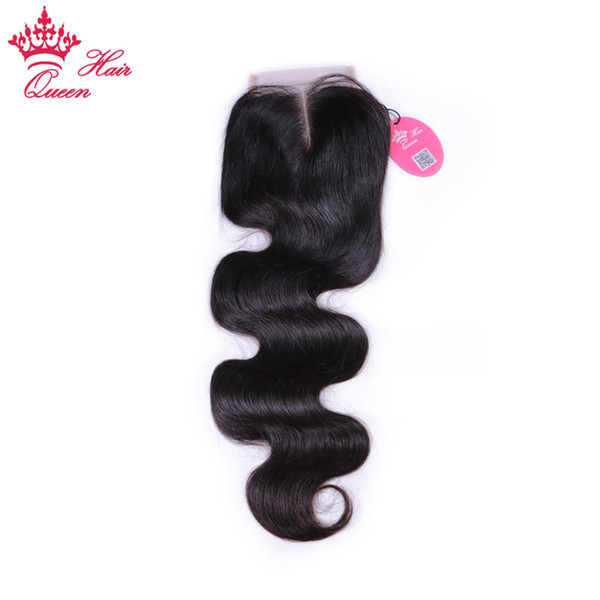 Queen Hair Products Brazilian Body Wave Lace Closure 8