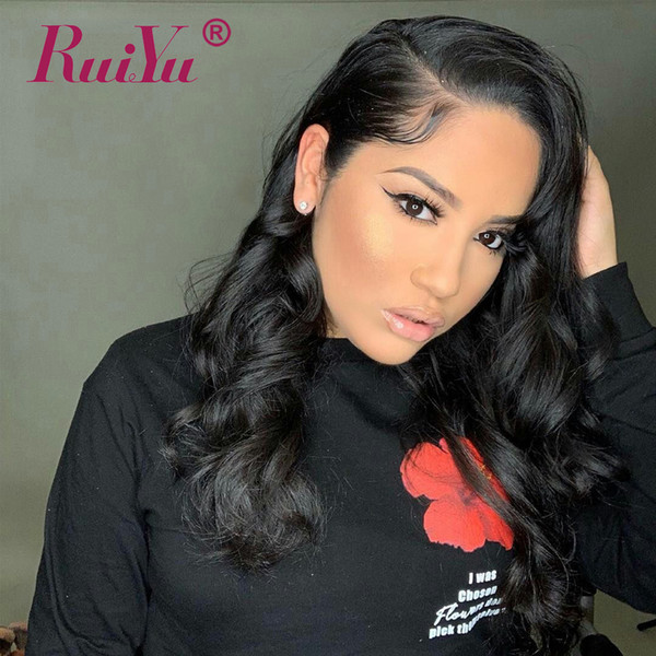 Ruiyu Peruvian Malaysian Body Wave 3 Bundles With Closure Brazilian Hair Weave Bundles Remy Human Hair Wefts Bundles With Lace Closure