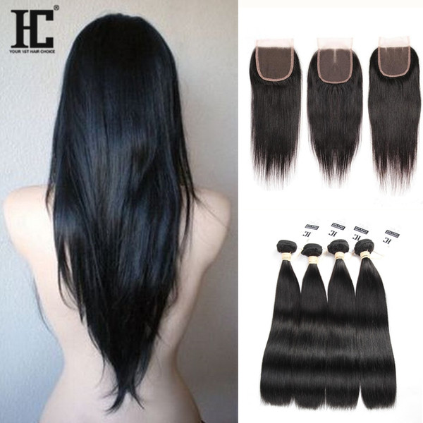 HC hair Brazilian Virgin Hair 7A Straight 4