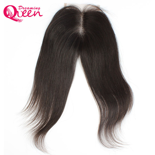 Brazilian Straight Human Hair Lace Closure Brazilian Virgin Human Hair Middle Free Three Part 4x4 Size Lace Closure Free Shipping