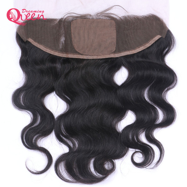 Brazilian Body Wave Silk Base Lace Frontal Closure Virgin Human Hair Pre-plucked 13x4 Ear to Ear Hidden Knot Lace Frontal Closure