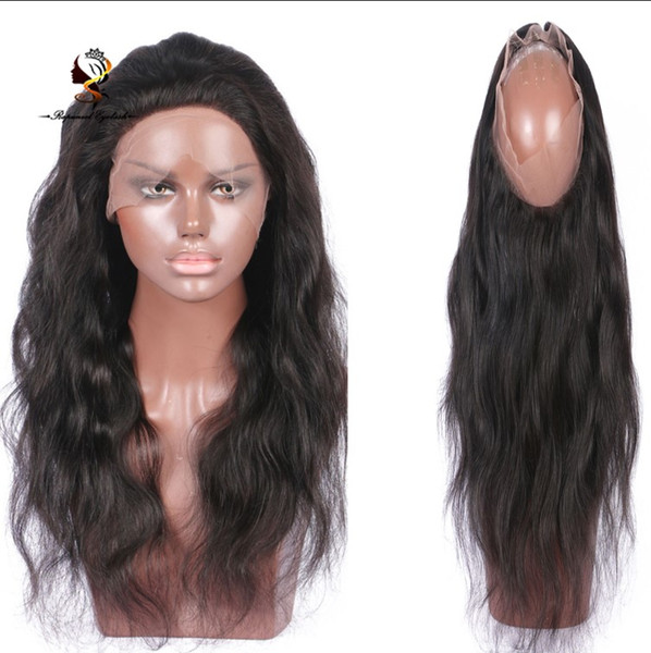 Wholesale virgin hair vendors body wave 360 lace frontal closure for black women