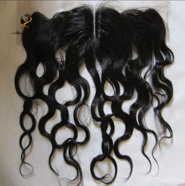 Brazilian cuticle aligned hair hot sale full lace frontals closure hairline natural black body wave ear to ear lace frontal