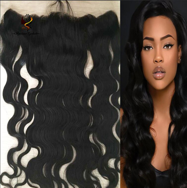 Toupee for black women Unprocessing body wave ear to ear lace frontal13x4