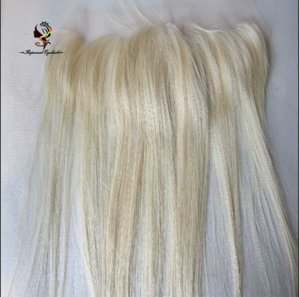 No tangle no shedding fashion and hot sale unprocessed virgin human hair lace closure with center parting