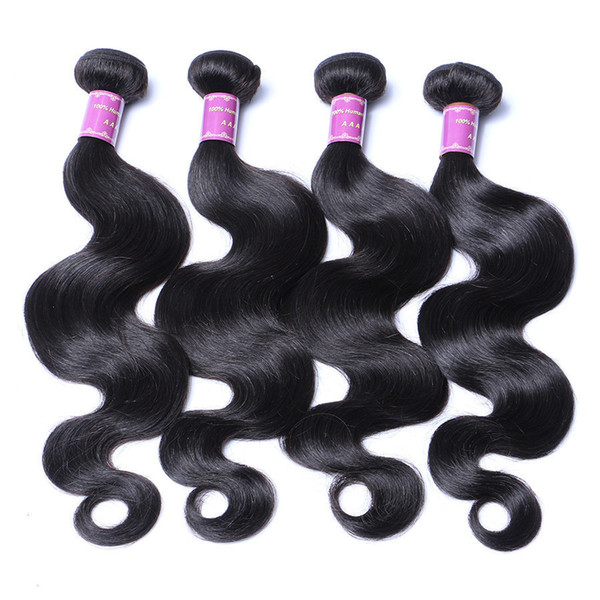 4 Bundles Straight Body Deep Loose Wave Cruly Brazilian Virgin Hair 100% Human Hair Bundles Extensions Weaves Cambodian Virgin Hair