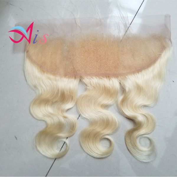 Lace frontal 13x4 Full Blonde Straight or Body Wave Hair Extensions Brazilian Hair