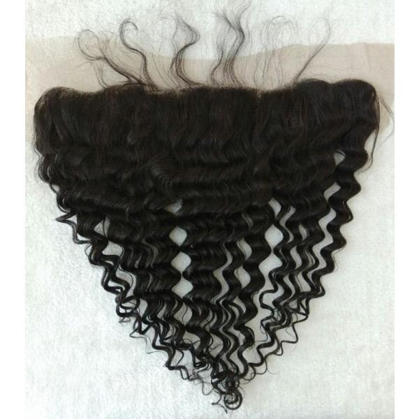 Deep Wave Lace Frontal 13x4 Brazilian Virgin Hair Deep