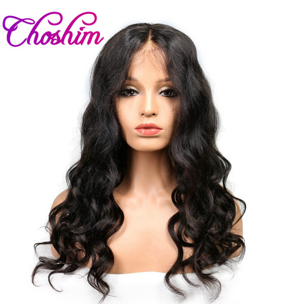 360 Lace Frontal Wig Slove Hair For Black Women 150% Density Pre Plucked Brazilian Silky Loose Wave Human Remy Hair