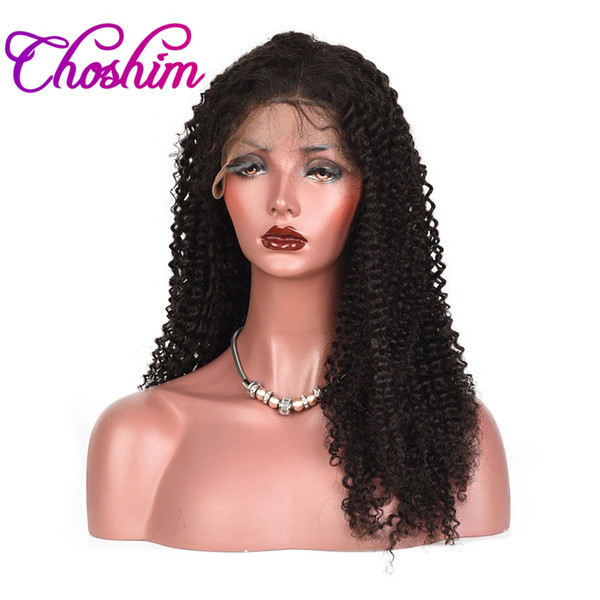 Choshim 360 Lace Frontal Wigs For Black Women Pre Plucked With Baby Hair 150% Density Peruvian Remy Hair Human Hair Wigs