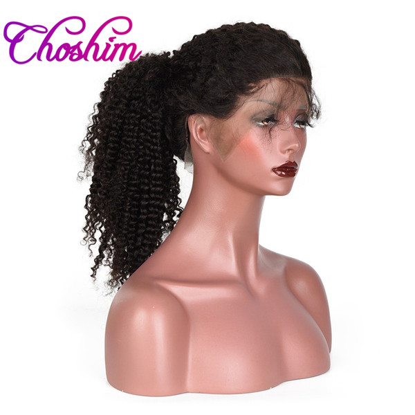 Choshim 360 Lace Frontal Wigs For Black Women Pre Plucked With Baby Hair 150% Density Peruvian Remy Hair Human Hair Wigs