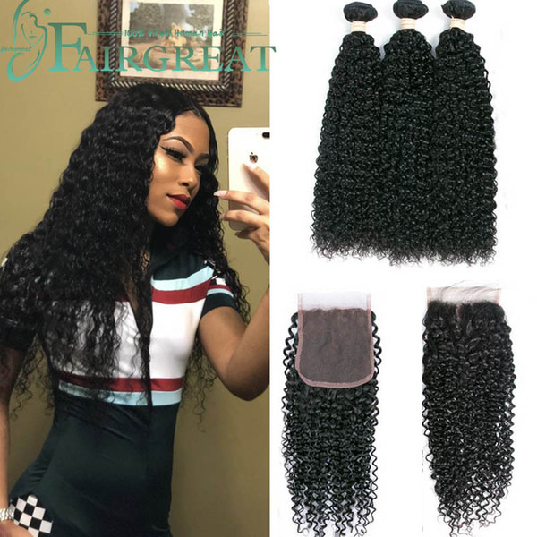 Peruvian Curly Bundles With Closure Brazilian Hair Weave Bundles With Closure Human Hair Bundles With Closure Hair Extension