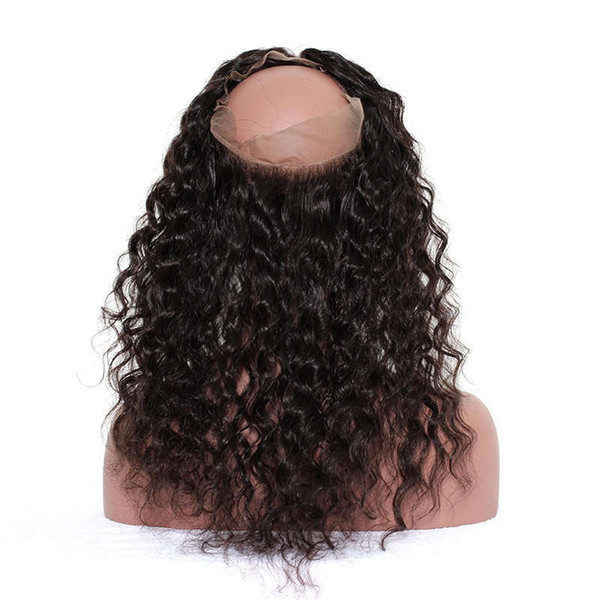 Loose Wave 360 lace Frontal Closure Brazilian Hair Pre Plucked With Baby Hair Human Hair Lace Closures Dolago Remy