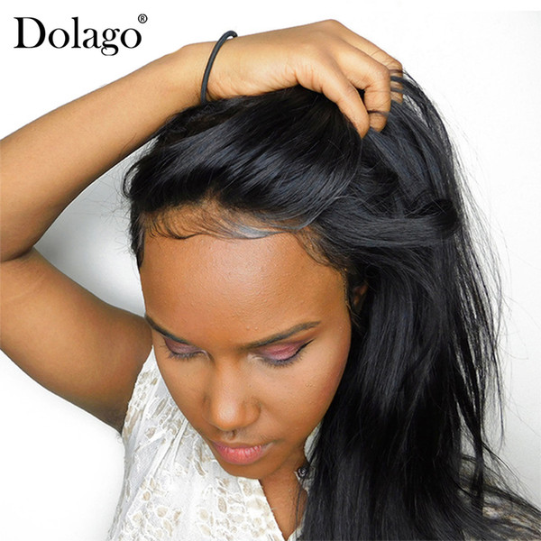 360 Lace Frontal Closures Brazilian Hair Straight Wave Human Hair Lace Closures Pre Plucked With Baby Hair Remy Dolago