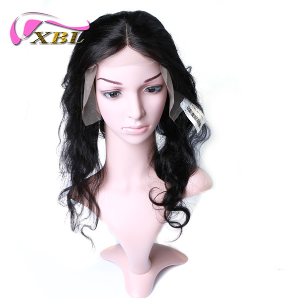 XBL Middle Part Body Wave Lace Frontal Brazilian Human Hair Closure Body Wave Lace Frontal ( Lace Size 13*4.5)