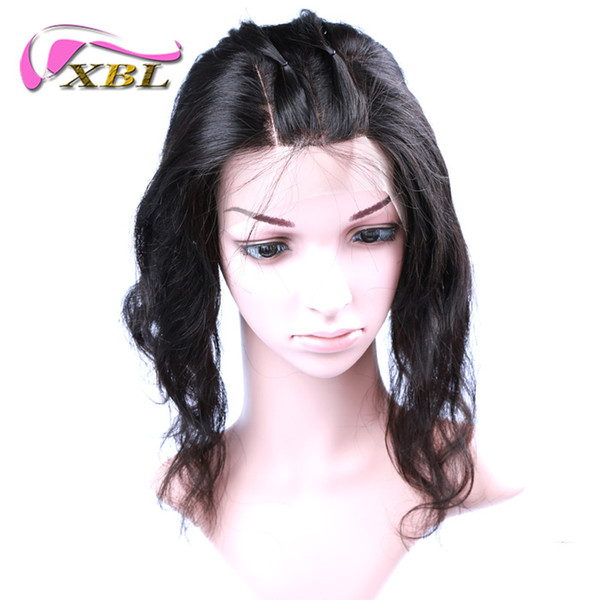 XBL Three Part Body Wave Lace Frontal Human Hair Frontal Virgin Human Hair Color Within Lace Size 13*4.5