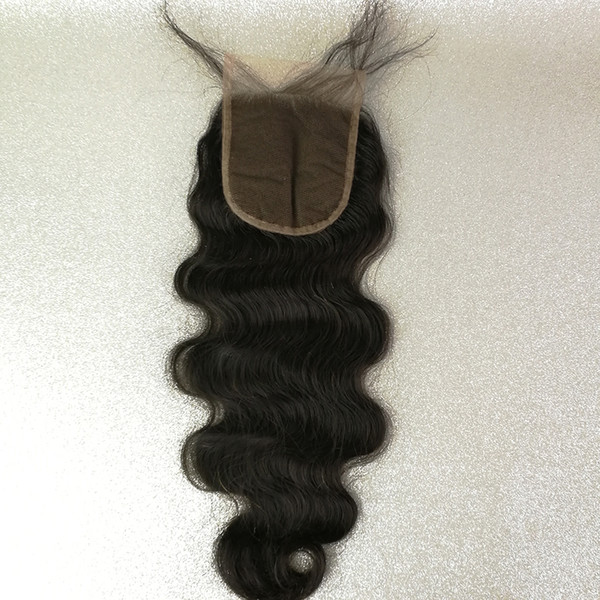 Human Hair Lace Closure Body Wave Brazilian Malaysian Virgin Hair Wave Lace Closure 4x4 Closure Natural Hairline with Baby Hair