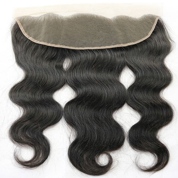 Daily Deals Peruvian Malaysian Indian Brazilian Body Wave Hair Weaves Lace Frontal Closure Wet and Wavy Remy Human Hair Extensions 1 Pcs