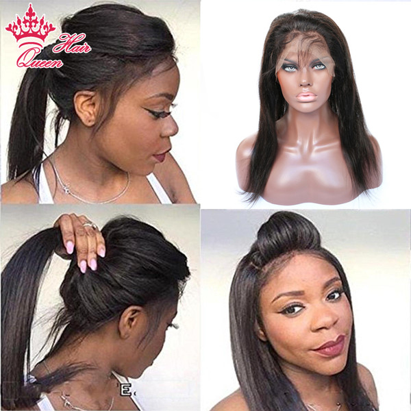 360 Lace Frontal Closure Straight Natural Hairline With Baby Hair 100% Human Virgin Remy 