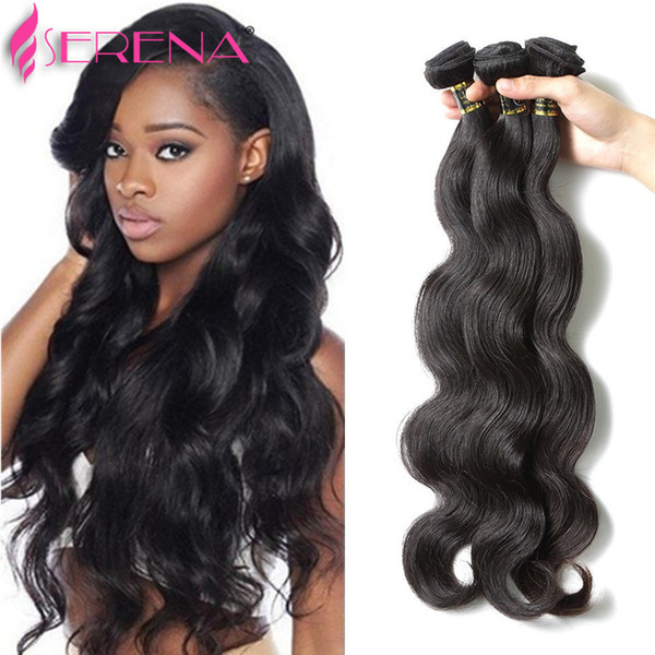 Grade 8A Queen Hair Products 3 Bundles Brazilian Virgin Hair Body Wave 100% Brazilian Human Hair Weave Bundles UPS/DHL