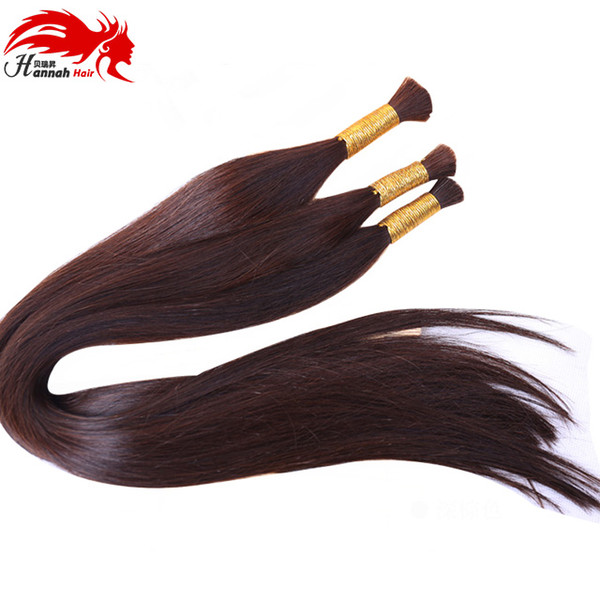 Human Hair For Micro Braids Bulk Hair Brazilian Virgin Straight No Weft Bulk Hair Extensions