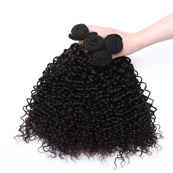 ELIBESS HAIR-Factory Supplier Indian Virgin Remy Human Hair Kinky Curly 3 Bundles 60g/pcs Human Hair Weaving