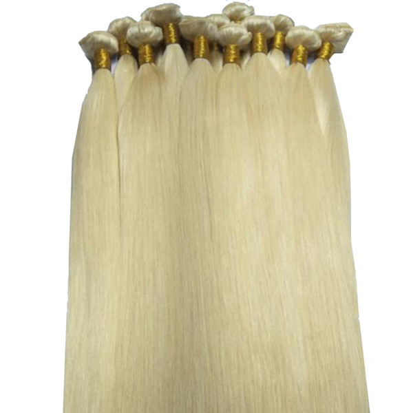 Grade 8A 613 Blonde Color Silk Straight Virgin Hair Malaysian 100% Human Hair 50g one bundle & 250g one lot, free shedding