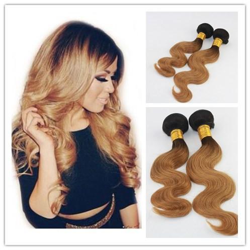 Wholesale Price Strawberry Blond High Quality Virgin Hair Weaves Brazilian Body Wave Human Hair Extensions Remy Hair Bundles