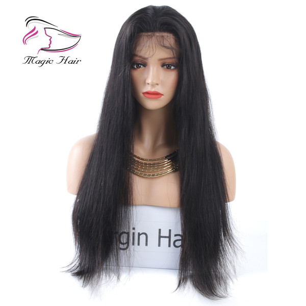 High Quality Full Lace Human Hair Wigs For Women Brazilian Malaysian Virgin Hair Straight Pre Plucked With Baby Hair