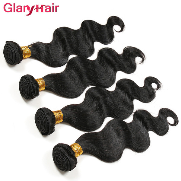 Wholesale Brazilian Hair Weave Body Wave UNPROCESSED Indian Malaysian Peruvian Human Hair Extensions Double Wefts Bundles Glary Hair Product